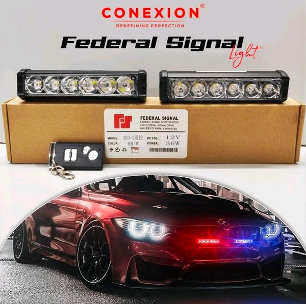 Conexion Federal signal lights Pair Set
