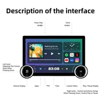 Universal Diamond ORIGINAL 2K 11.8 Inch Android Car Stereo Dual Knobs | 4GB RAM | 64GB ROM | Wireless Apple CarPlay | Android Auto | 360 In-Built | 4G Sim Support | QLED Display | DSP | Wi-Fi | Octa Core CPU | Bluetooth | GPS Navigation Support | AHD Reverse Camera