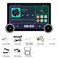 Universal Diamond ORIGINAL 2K 11.8 Inch Android Car Stereo Dual Knobs | 4GB RAM | 64GB ROM | Wireless Apple CarPlay | Android Auto | 360 In-Built | 4G Sim Support | QLED Display | DSP | Wi-Fi | Octa Core CPU | Bluetooth | GPS Navigation Support | AHD Reverse Camera