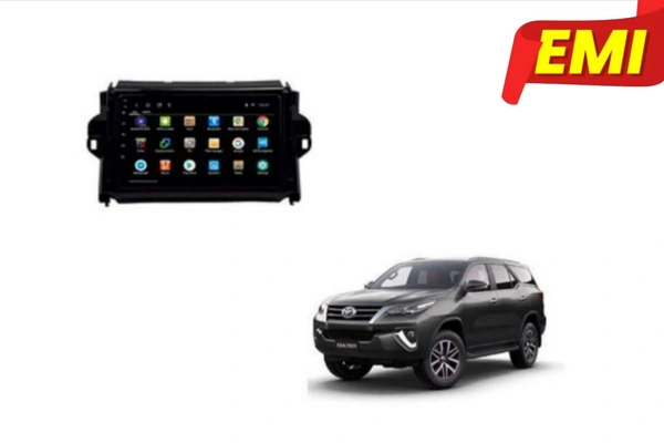 Perfect Android Music System Complete Set For Toyota Fortuner - 9 Inch