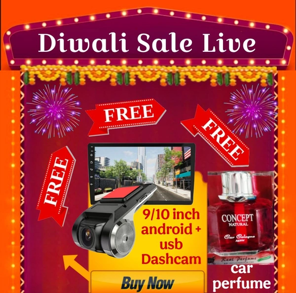 Autobull 9/10 Inch Car Android Stereo With Wirings Kit + Usb Dashcam + FREE GIFTS - 10 Inch