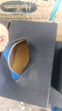 Pipremium 6x9 Inch Car Back And Door Speakers Wooden Boxes (2 Pairs) Set