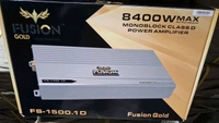 Fusion Gold FS-1500.1D Monoblock Car Amplifier - 8400W Max Power Class D Subwoofer Amp | Best Price in India