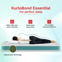 Kurlon Mattresses Kurlon Kurlobond  Essential 5 inch Mattressess - 7 years warranty - 72 X 30 x 5, White