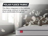 Kurlon Mattresses Kurlon Klassic Premium 7 inch Mattressess - 7 years warranty - 72 X 30 x 7, Gray