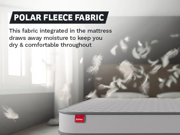 Kurlon Mattresses Kurlon Klassic Premium 7 inch Mattressess - 7 years warranty - 72 X 30 x 7, Gray