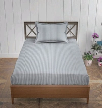Vfm Decor 100% Cotton Single Bedsheet With Pillow cover At Ahmedabad Gujarat India 