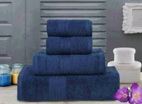Bombay Dyeing Tulip 4 PC Towel Set 100% Cotton Available at Bodakdev ahmedabad Gujarat India 