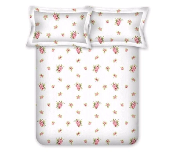 Bombay Dyeing  Bombay dyeing Floral Design  Heavy Tc 100% Cotton King Size Bedsheet In Ahmedabad gujarat India 