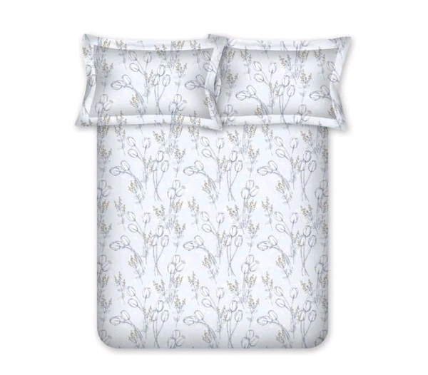Bombay Dyeing  Bombay dyeing Floral Design  Heavy Tc 100% Cotton King Size Bedsheet In Ahmedabad gujarat India 