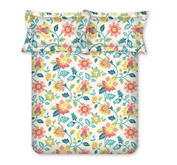 Bombay Dyeing  Bombay dyeing Design 100% Cotton Queen  Size Bedsheet In Ahmedabad gujarat India 