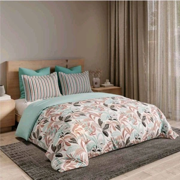 Ddecor 100% Cotton Premium Double bedsheet With Pillow Cover In Ahmedabad Gujarat India 