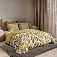 Ddecor 100% Cotton Premium Double bedsheet With Pillow Cover In Ahmedabad Gujarat India 
