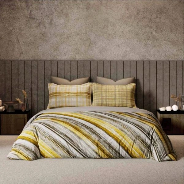Ddecor 100% Cotton Premium King Size Bedsheet With 4 Pillow covers In Ahmedabad gujarat India 
