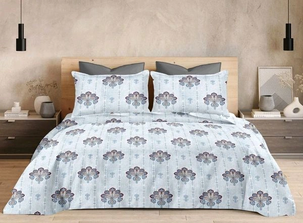 Vfm Decor 100% Cotton King Size Bedsheet With Pillow Cover In Ahmedabad Gujarat India 
