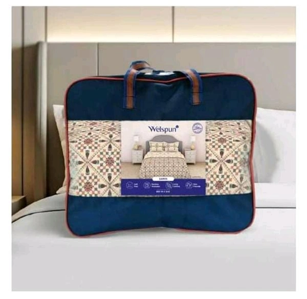 Welspun Bedding  Welspun Bed In Bag With 1 Double bedsheet With 2 Pillow covers And 1 Double Bed Comforter In Ahmedabad Gujarat India 