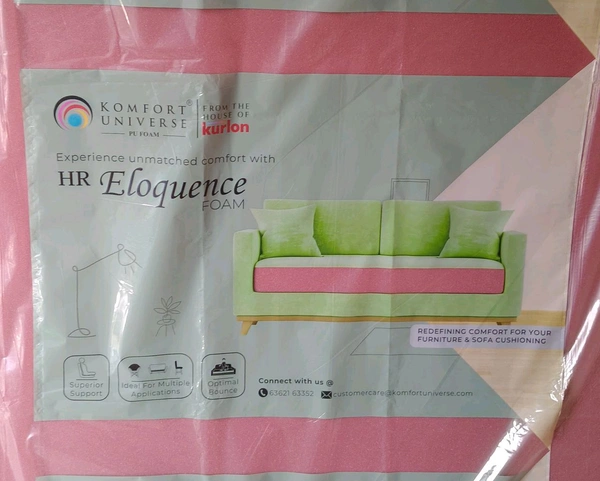 Kurlon Komfort Universe Eloquence 40dn HR Foam Sheet With 20 Years Warranty in bodakdev ahmedabad gujarat india - 72 x 36