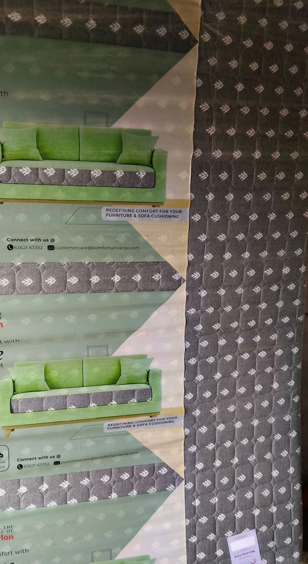 Kurlon Komfort Universe Eloquence 40dn HR Foam Mattress With 20 Years Warranty in bodakdev ahmedabad gujarat india - 72 x 36 X 4