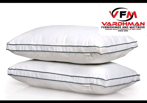 Buy Pair Of 2 PC Best Quality Fibre Pillow With Super soft Feel And Cotton Cover In Ahmedabad Gujarat India - 17 X 27