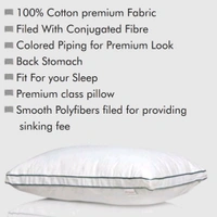 Buy Pair Of 2 PC Best Quality Fibre Pillow With Super soft Feel And Cotton Cover In Ahmedabad Gujarat India - 17 X 27