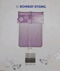 Bombay Dyeing Urban Living Premium King Size Bedsheet With 4 Pillow covers In Ahmedabad Gujarat India - 274 X 274