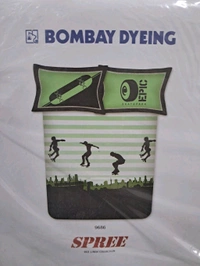 Bombay Dyeing Kids Design Double Bedsheet With 2 Pillow covers In Ahmedabad Gujarat India 