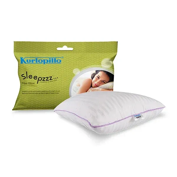Kurlon Mattressess Kurlon Sleepzz Fibre Pillow 17 x 27  - White