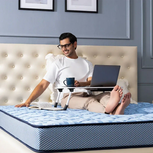 Kurlon Mattresses Kurlon Duorest Premium 6 inch Mattressess - 20 years warranty - 72 X 30 x 6, Royal Blue