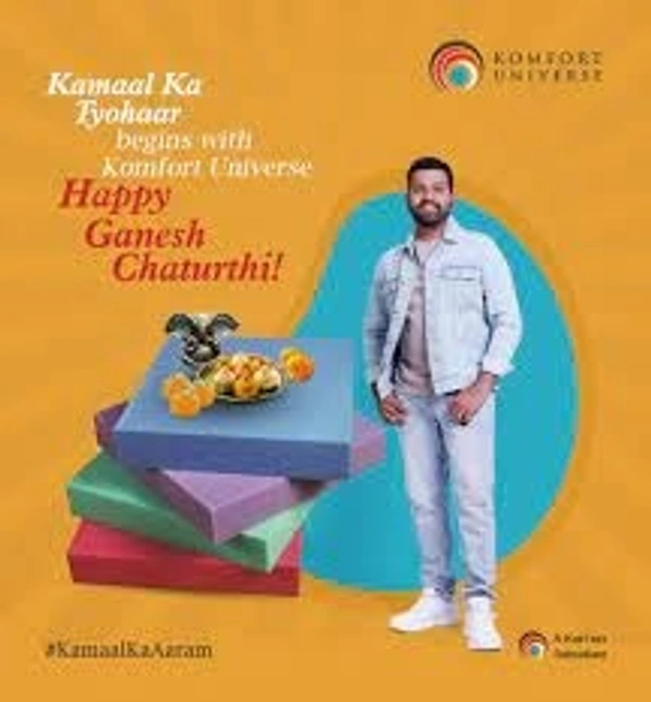 Kurlon Komfort Universe Eloquence 40dn HR Foam Sheet With 20 Years Warranty in bodakdev ahmedabad gujarat india - 72 x 36