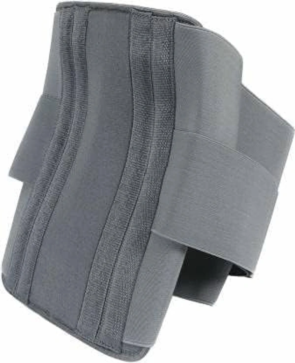 Unisex Contoured Lumbar Support Belt, Back Support Belt For Back Pain, Sciatica, Herniated Disc, Scoliosis With Adjustable Straps And 4 Rigid Stays, Non toxic (Large(36"-40"), Grey) - Free, Gray