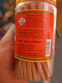 Rhythm Solid Dhoop - 1 Jar