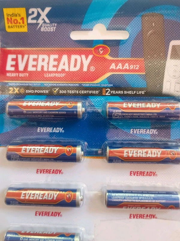 Eveready Battery  - 2 Pic Small