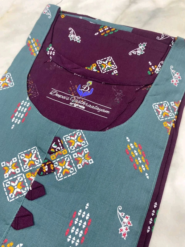 Deepa's Vasthraalayam 100% Cotton Nighty 