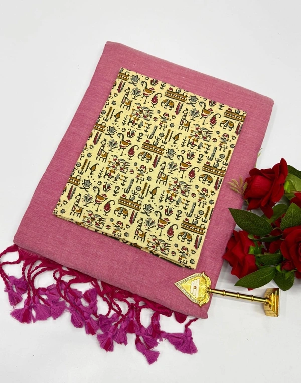 Deepa’s Vasthraalayam Pure Kaadhi Soft Cotton Saree