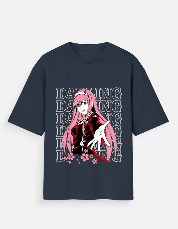 Deepa's Vasthraalayam Darling in the Franxx Oversized Tshirt (Premium)