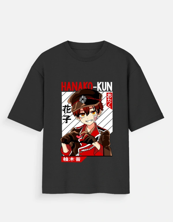 Deepa's Vasthraalayam Jibaku Shounen Hanako-kun Oversized Tshirt (Premium)