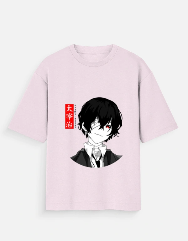 Deepa's Vasthraalayam Osamu Dazai Oversized Tshirt (Premium)