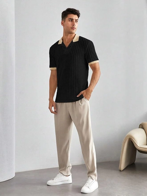 Deepa's Vasthraalayam Polo T Shirt for Men