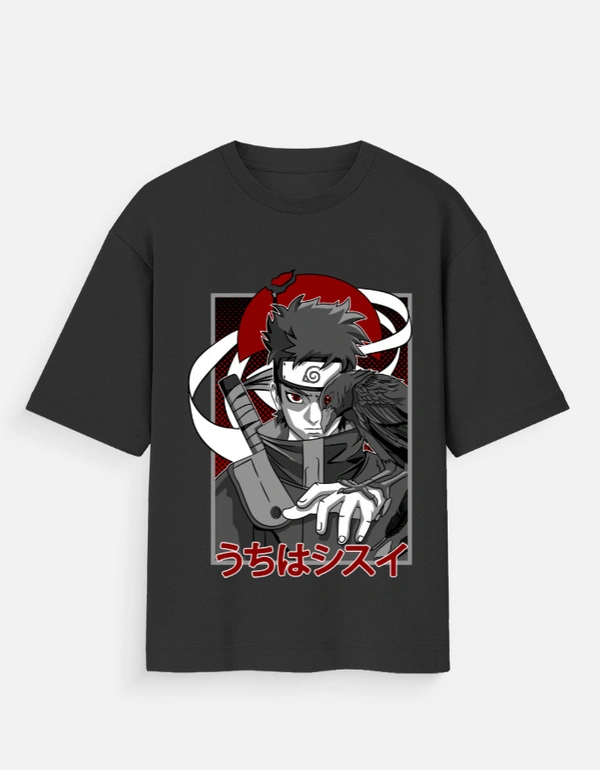 Deepa's Vasthraalayam Shisui Uchiha Oversized Tshirt (Premium)