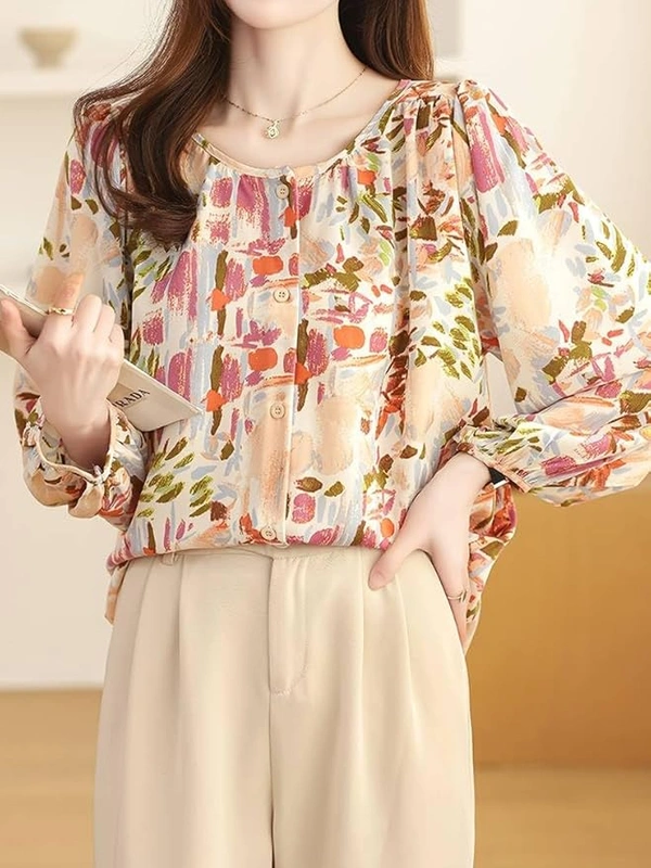 Deepa's Vasthraalayam Women Shirt Oversized