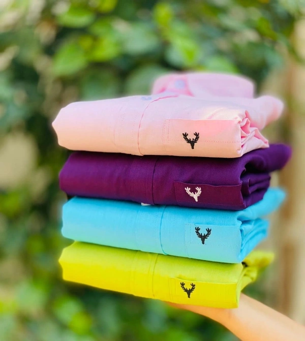 Allen Solly Plain Shirts For Men - 4 Pc Combo Stylish & Comfortable - XXL-44