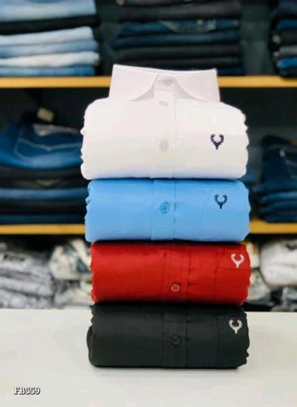 Allen Solly Plain Shirts For Men - 4 Pc Combo Stylish & Comfortable - M-38