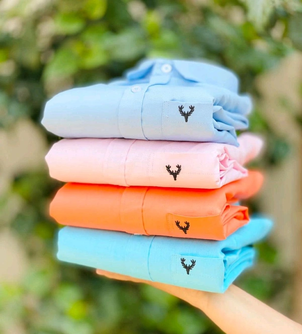 Plain Shirts For Men - 4 Pc Combo Stylish & Comfortable - XXL-44