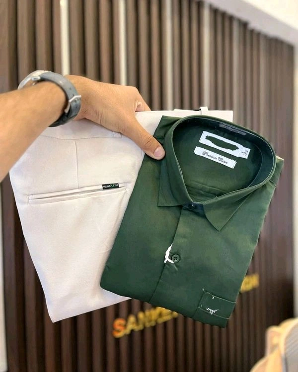 Cotton Shirt And Pent Combo - 32, XL-42