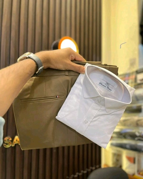 Cotton Shirt And Pent Combo - 36, XL-42