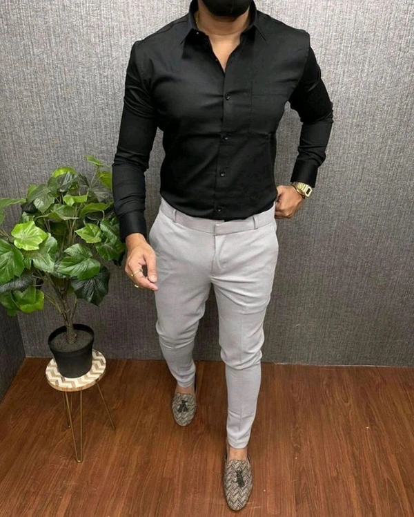 Cotton Shirt And Pent Combo - 36, XL-42