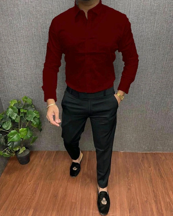 Cotton Shirt And Pent Combo - 36, XL-42