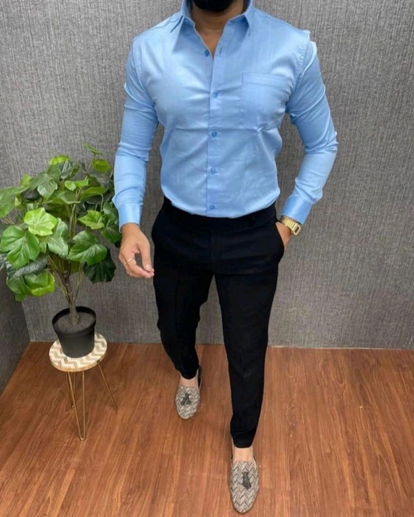 Cotton Shirt And Pent Combo - L-40, 34