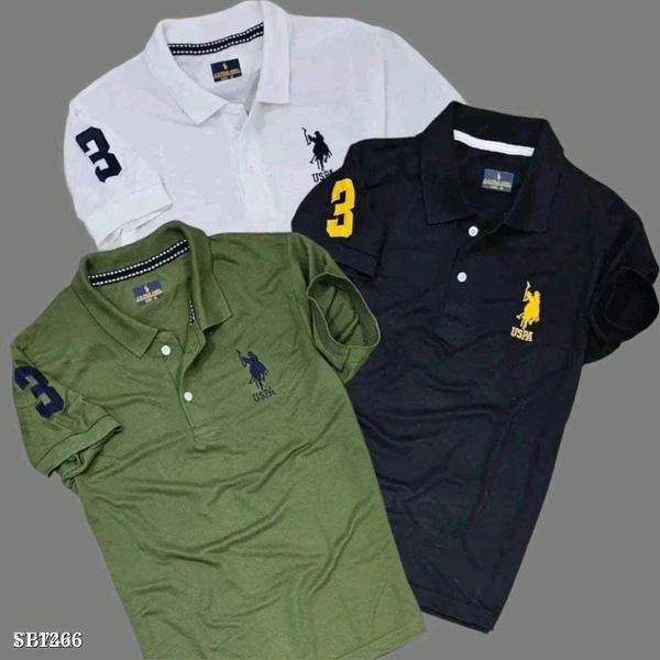 Uspolo Matty Tshirt Combo Of 3pcs - M-38