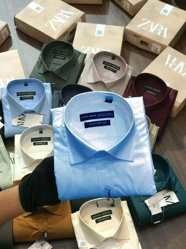 Zara Plain Shirts - XL-42